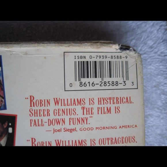 Patch Adams Bicentennial Man Jumanji Mrs. Doubtfire VHS Cassette Tape Bundle $4 - Picture 4 of 11